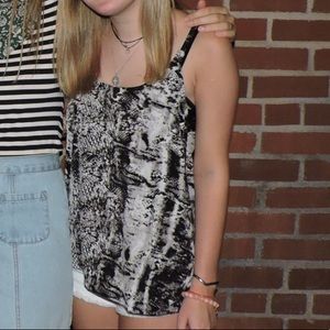 Snakeskin tank